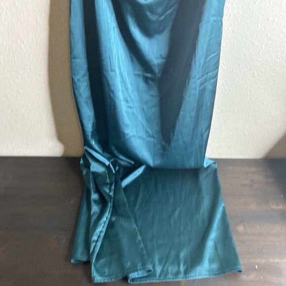 Xxxiticat Green Midi Dress Sexy Spaghetti Strap Size Medium - Picture 2 of 14